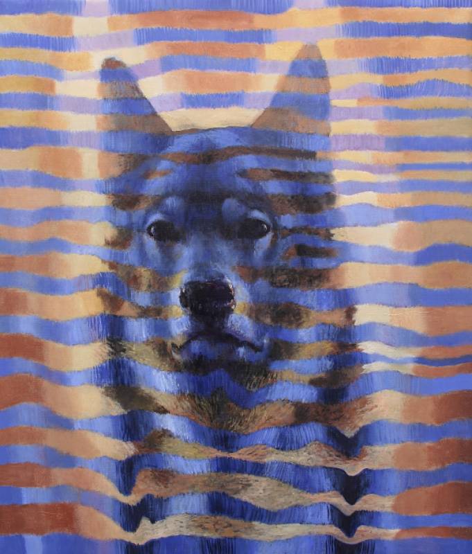 Sininen naamio/Blue mask